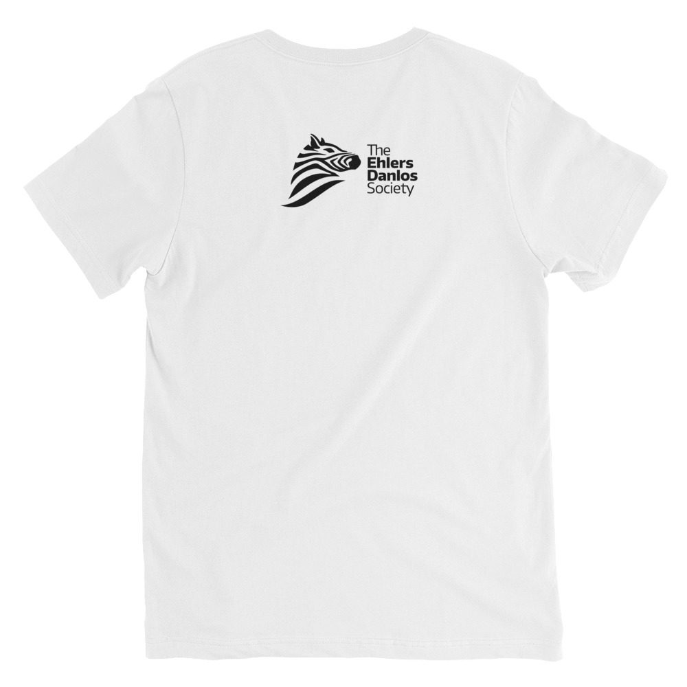 Ehlers-Danlos Syndrome | Together We Dazzle | Unisex V-Neck T-Shirt ...