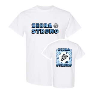 Zebra_Strong_Tshirt_White